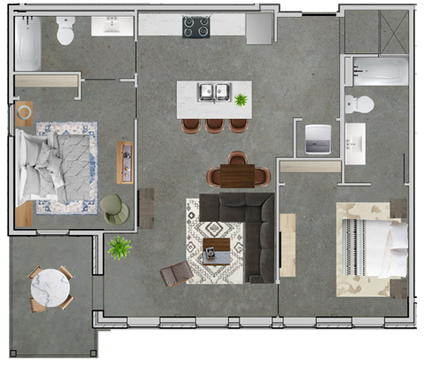 2 Bedroom 2 Bath Woodring Aparments Lake Charles